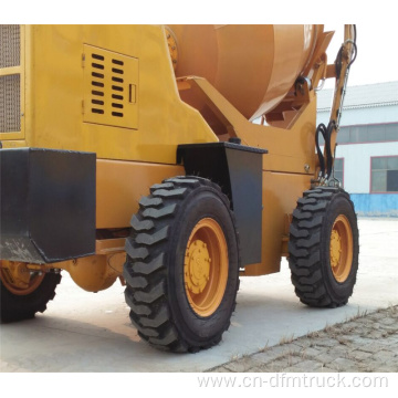 Self-Loading Concrete Mixer Portable Concrete Mixer